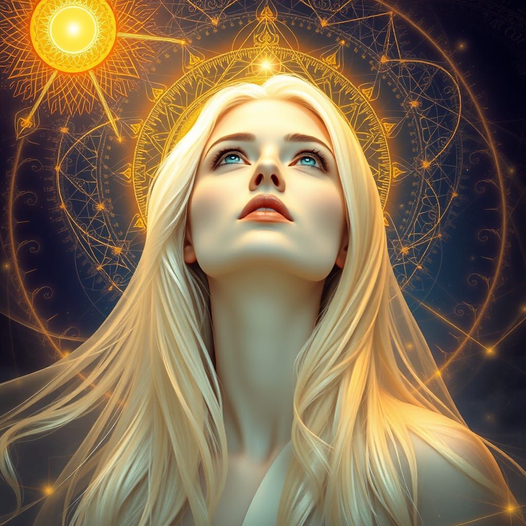 Divine Woman in Celestial Realms