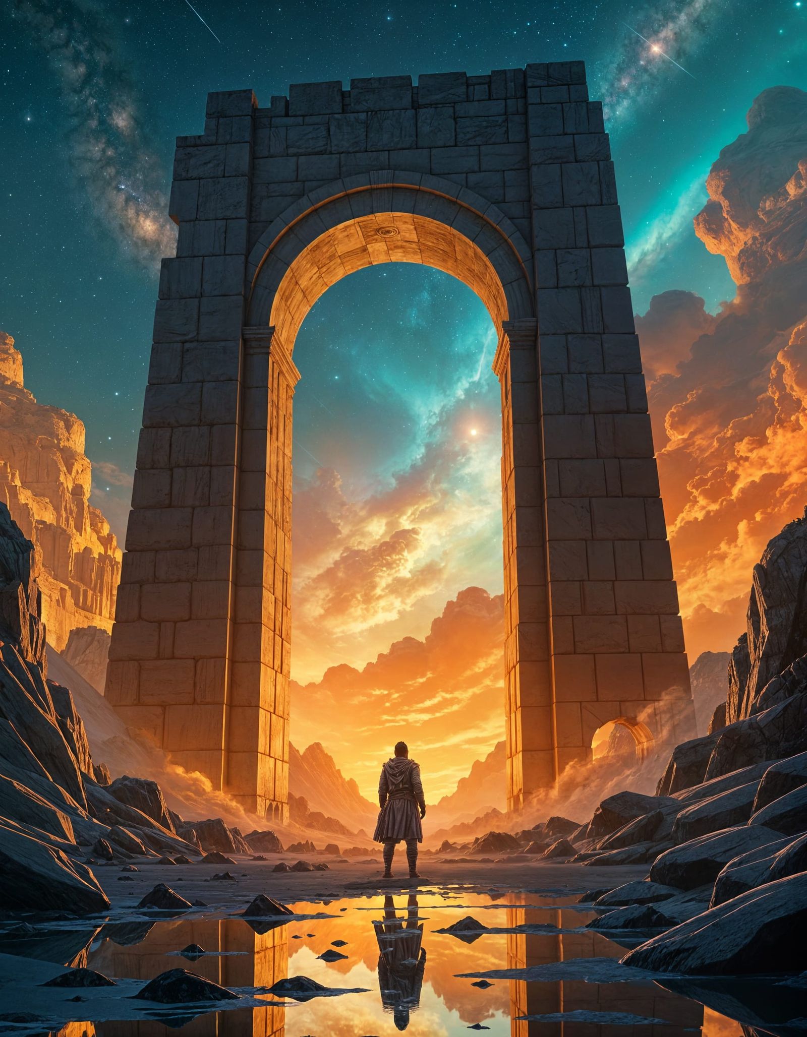 Cosmic Archway: A Gateway to the Stars