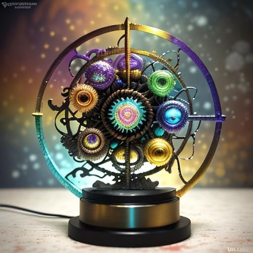 Echidna's Dream: A Detailed Sci-Fi Rendering