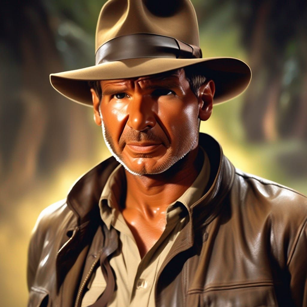 Indiana Jones: Harrison Ford Digital Art