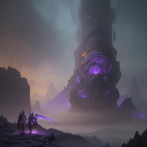 Epic Fire Dragon Mech in Sci-Fi Dark Fantasy