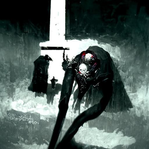 Sinister Evil Doll in Horror Aesthetic