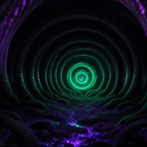 Eldritch Horror Tentacle with Countless Eyes