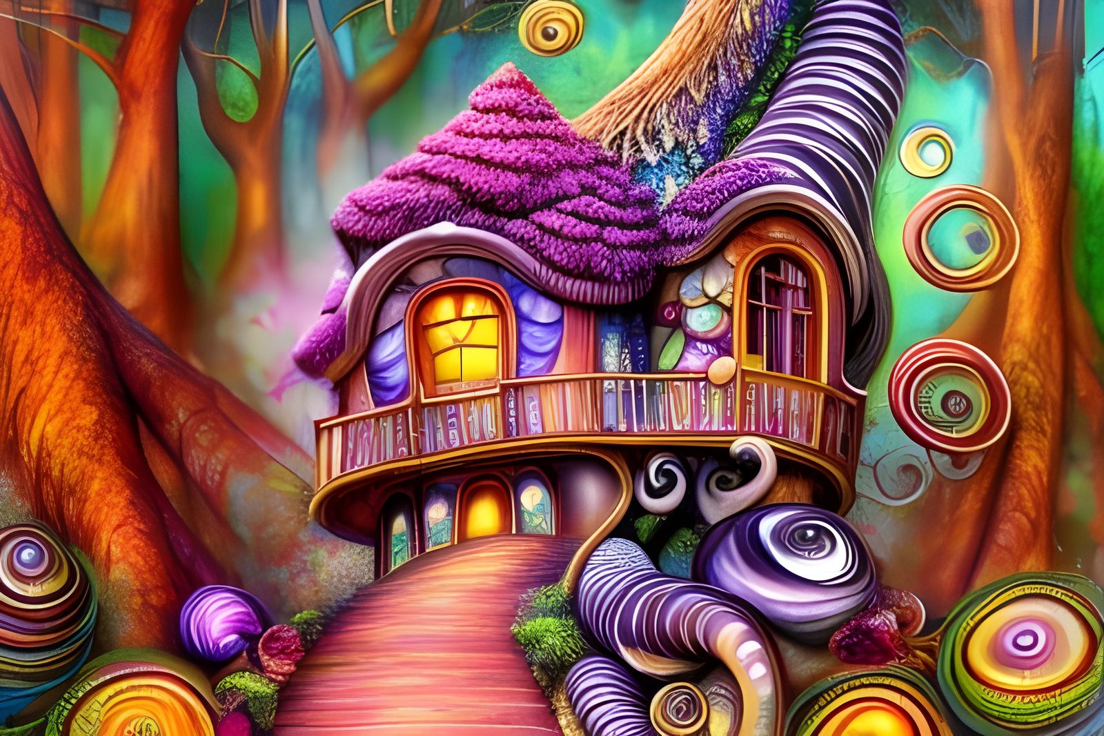 Ticky tacky treehouse