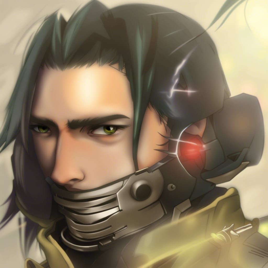 Jetstream Sam in Anime Key Visual Style