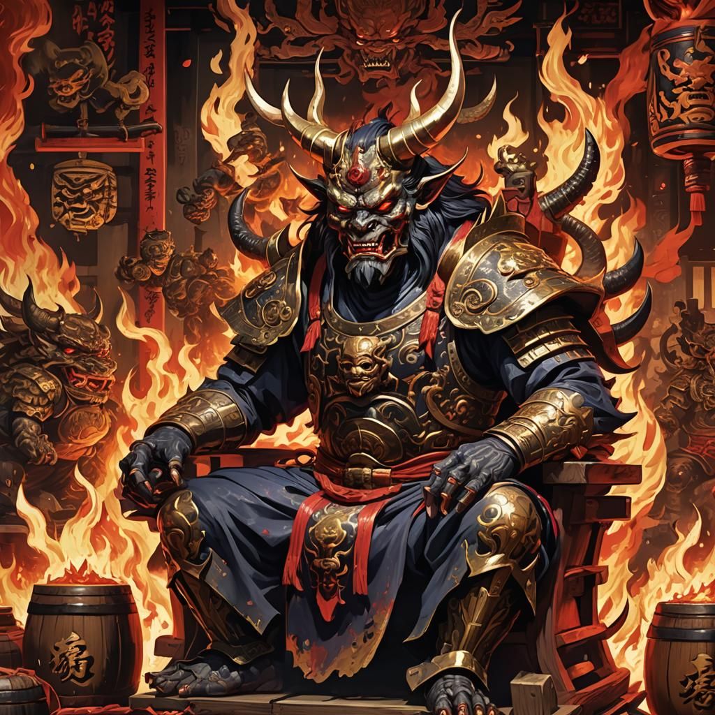 Japanese Shuten Dōji