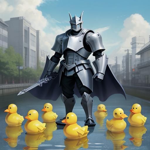 Anime Style Rubber Ducks Key Visual
