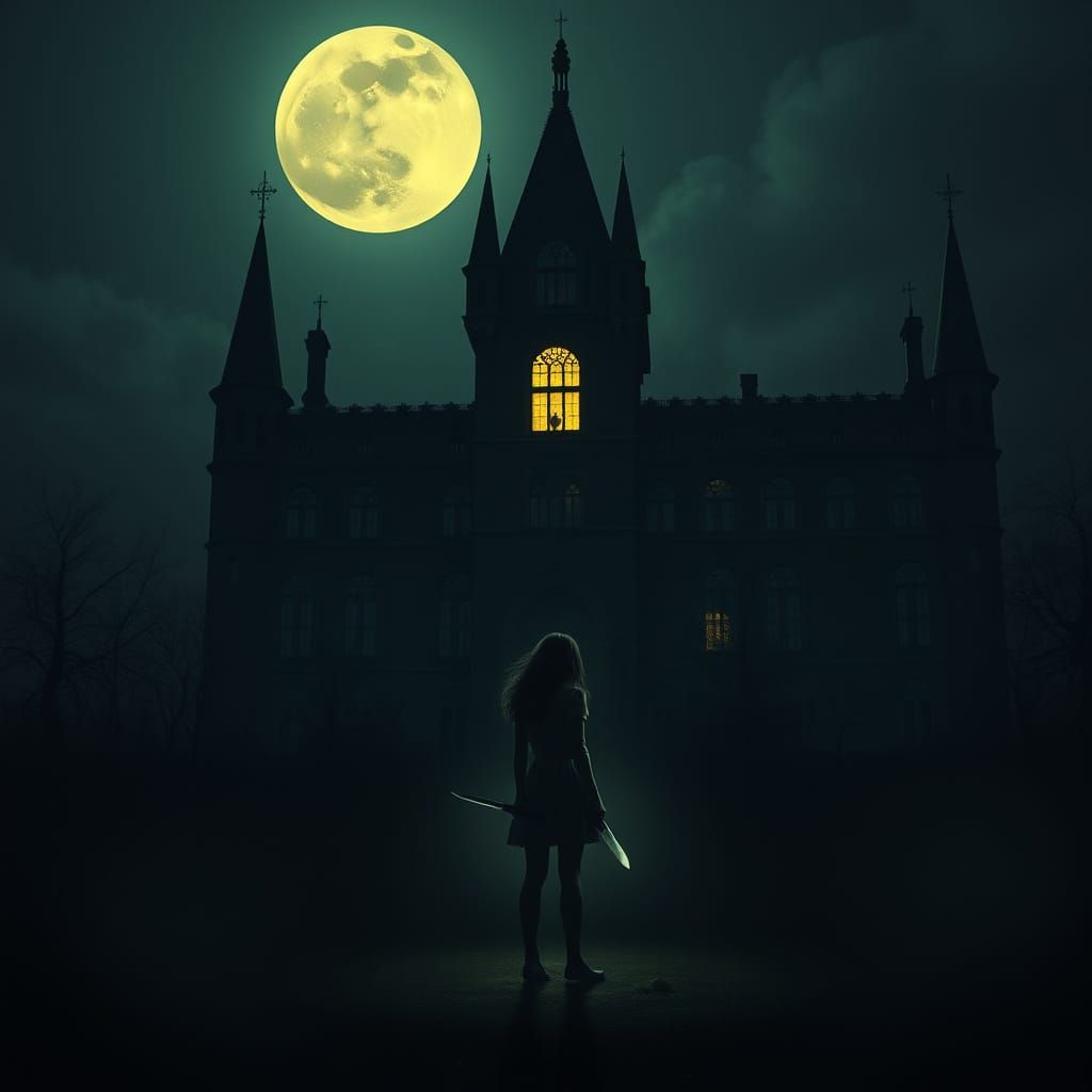 Gothic Horror Castle Awakens to an Ethereal Presence