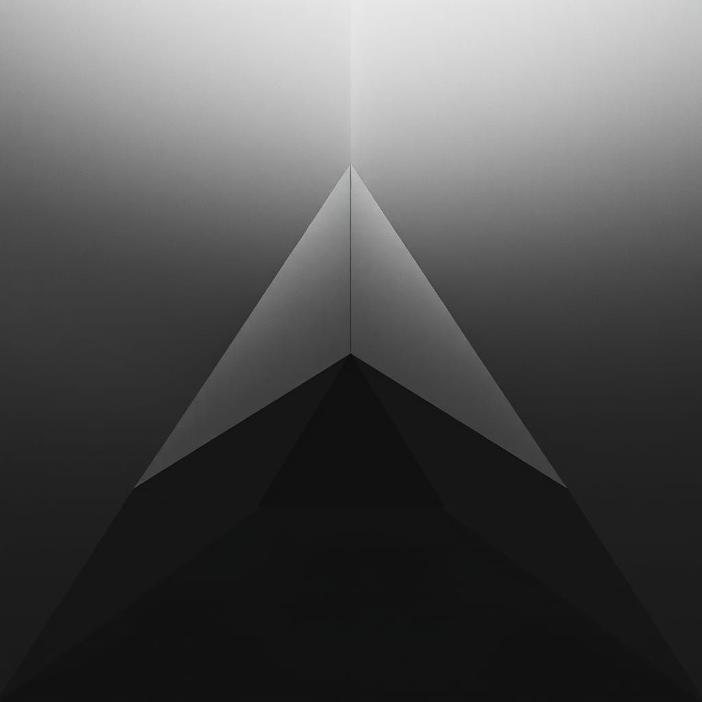 Ephemeral Triangular Patterns in Flux