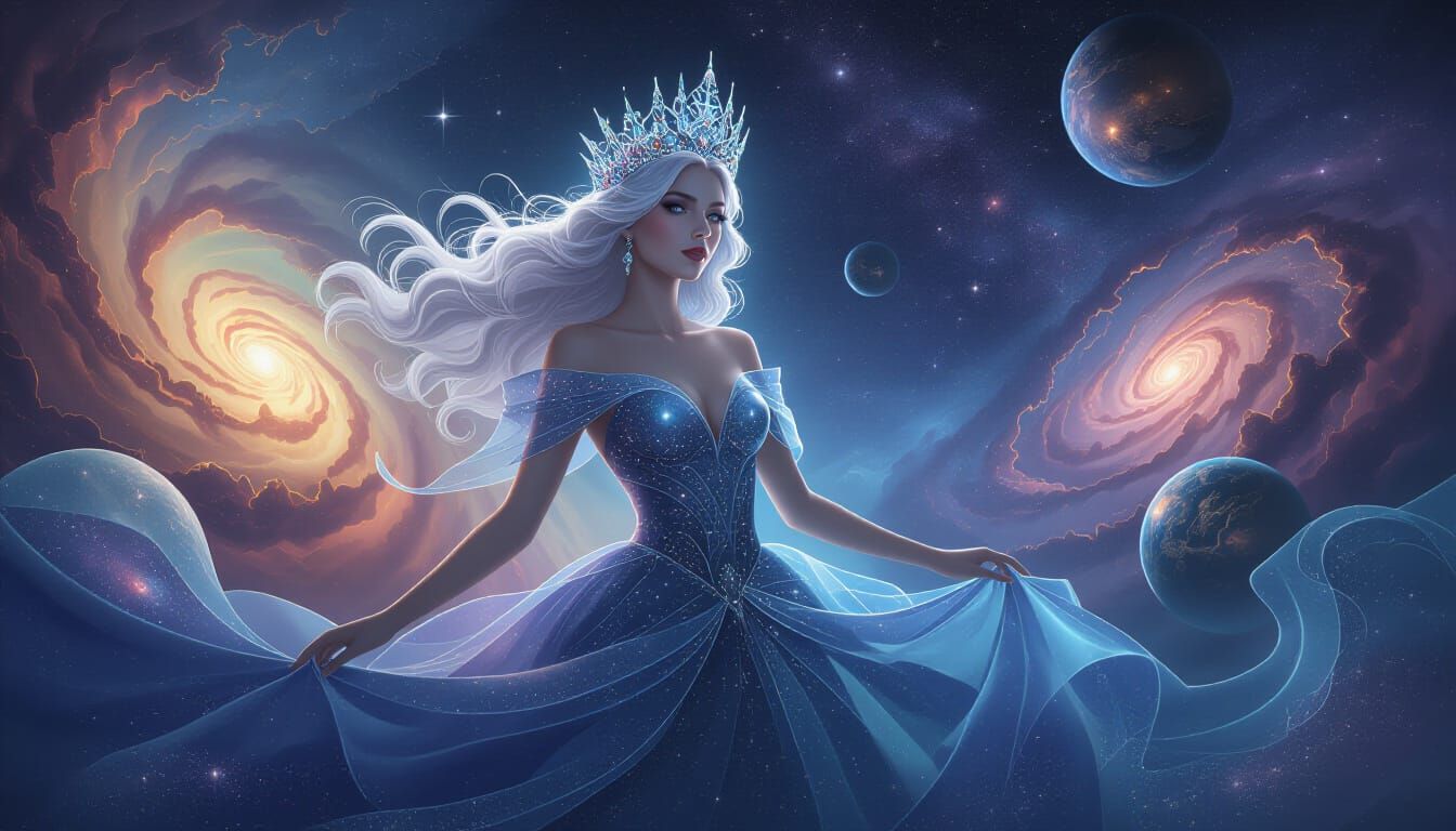 Spectral Queen in Celestial Ballroom