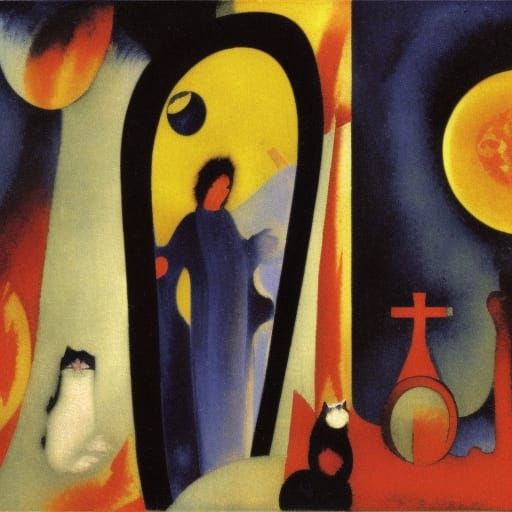 Vampire Lord in Sci-Fi Deep Space