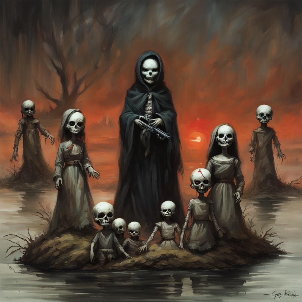 Sinister Island of the Dead Dolls