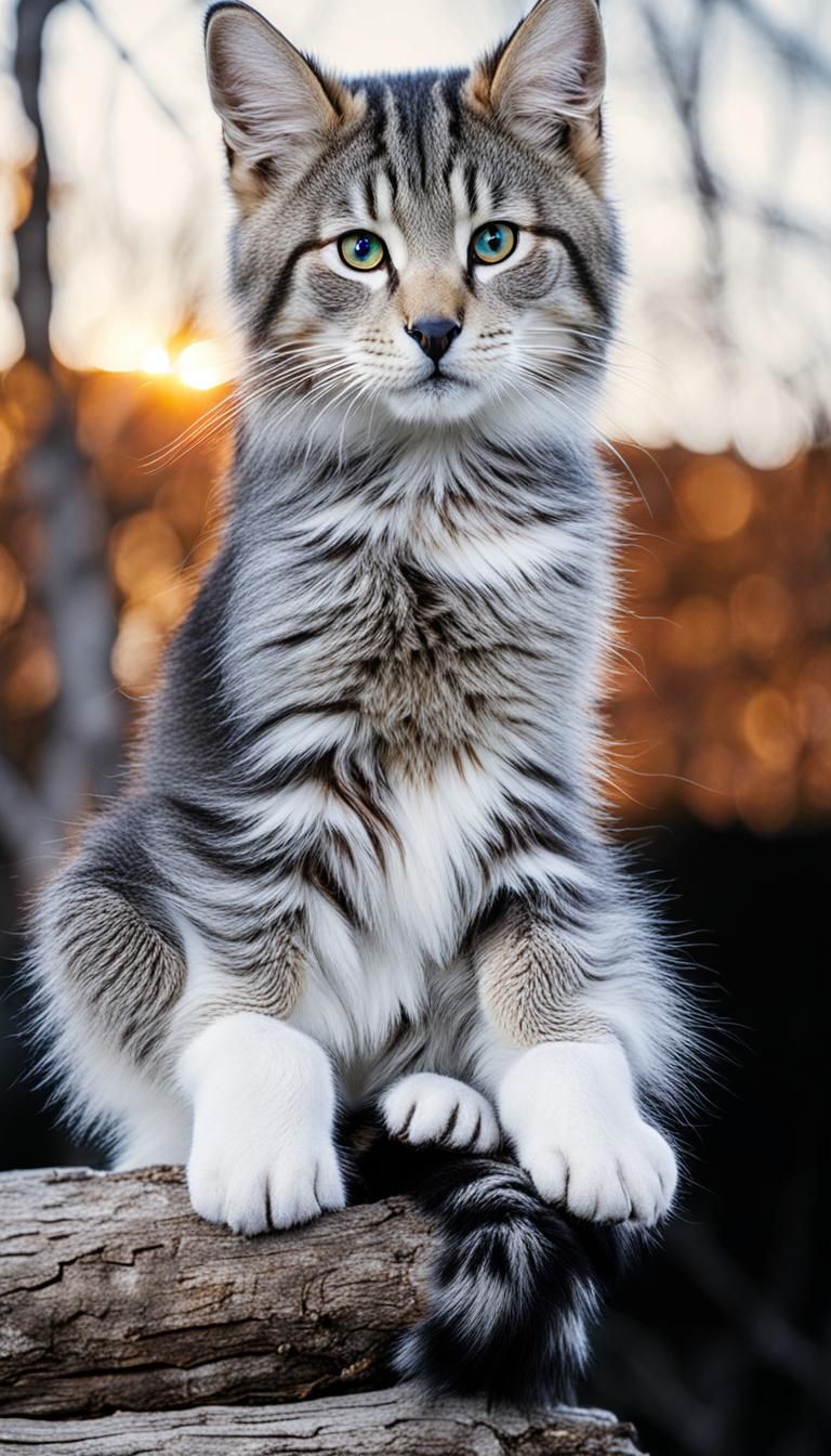 Sun-Drenched Branches: A Natural Beauty