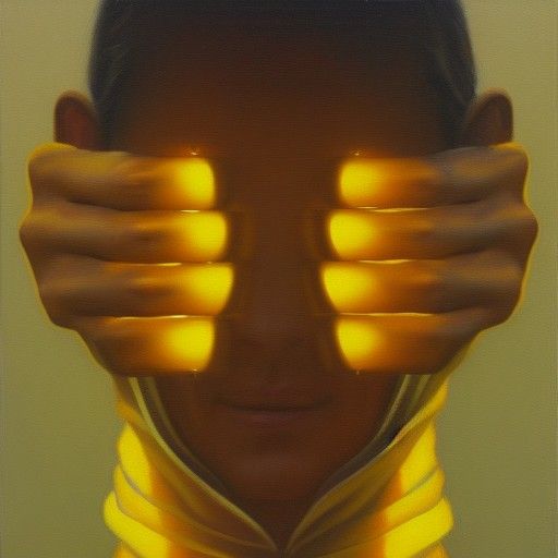 Solar Plexus Oil Painting