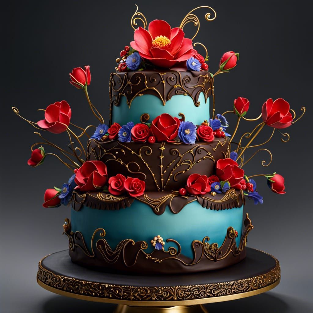 Mimic Monster Disguised as Wedding Cake