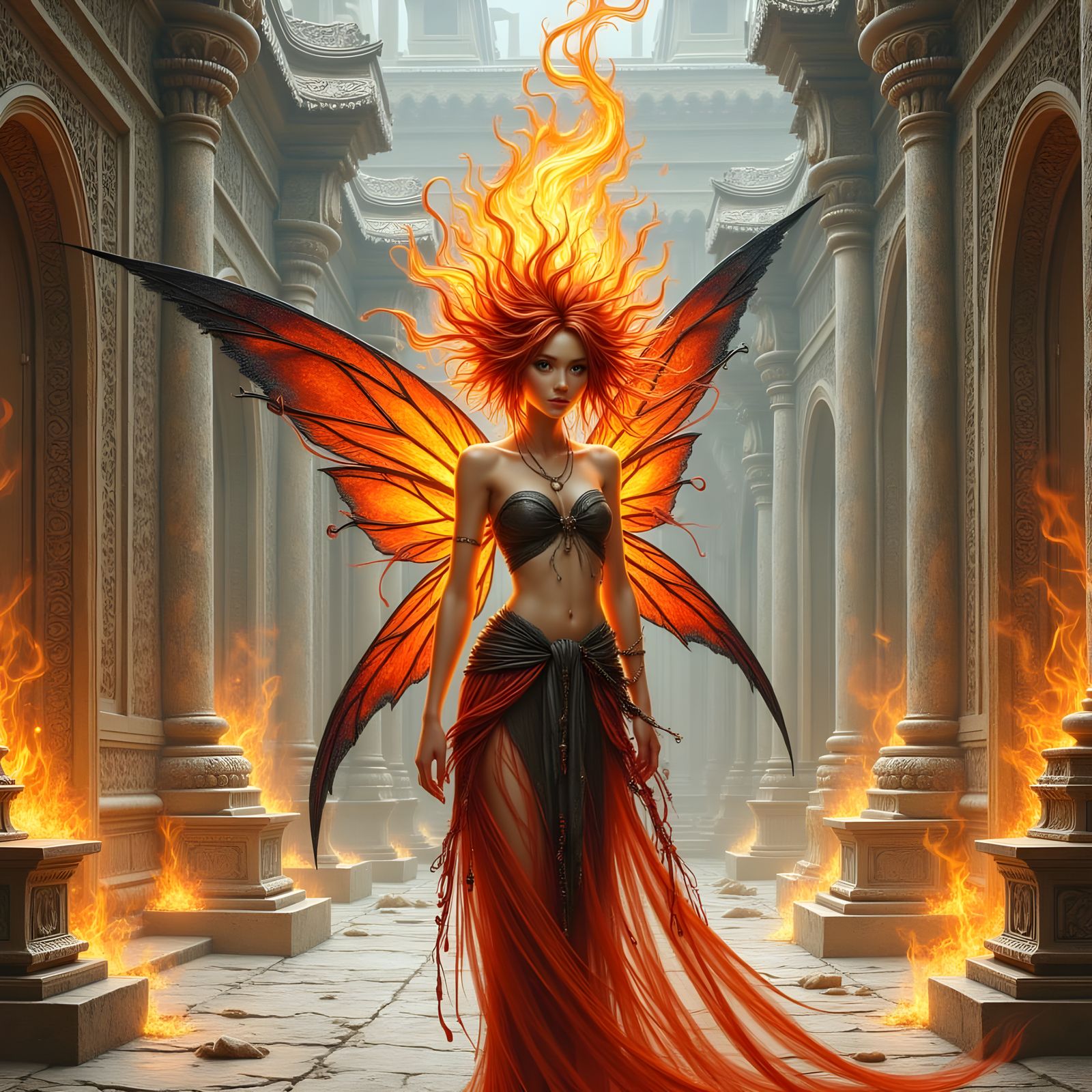 Fiery Pixie at Fire Goddess Temple