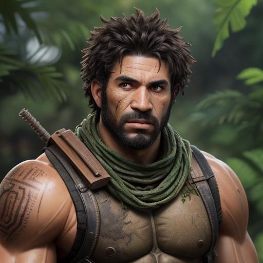 Tough Survivor in Abandoned City