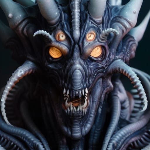 Eldritch Abomination Emerges from Arctic Waters in Surreal D...