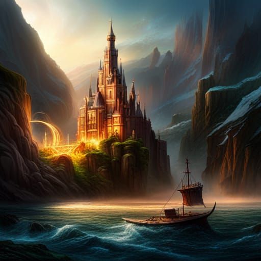 Epic Cinematic Spirits in a Digital Painting