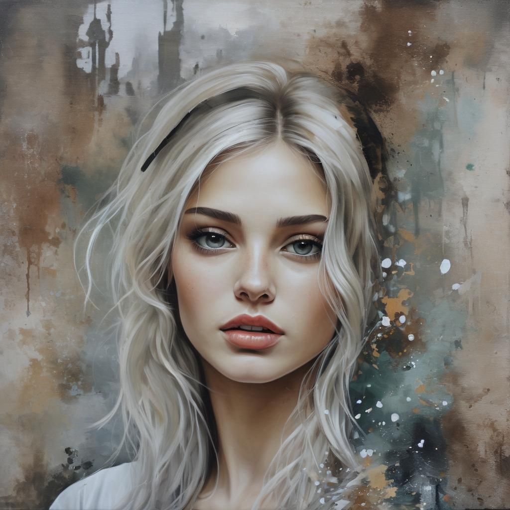 Abstract Painting Generated by AI