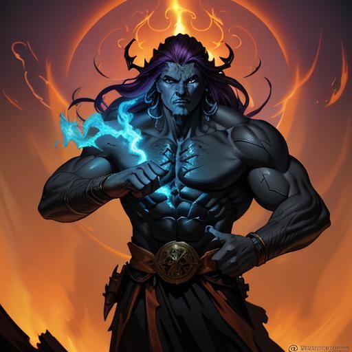 Dragon Warrior Concept Art in Dark Fantasy Style