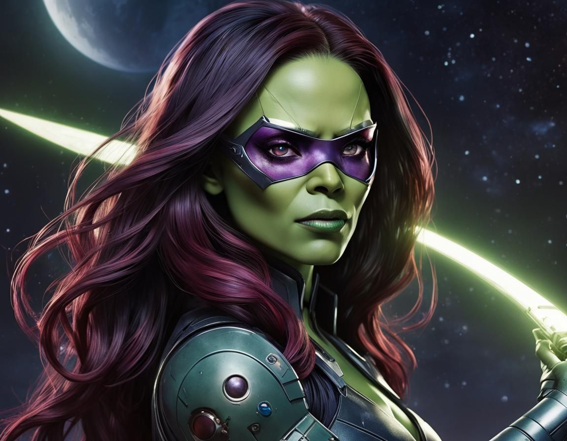 Gamora des Gardiens de la Galaxie