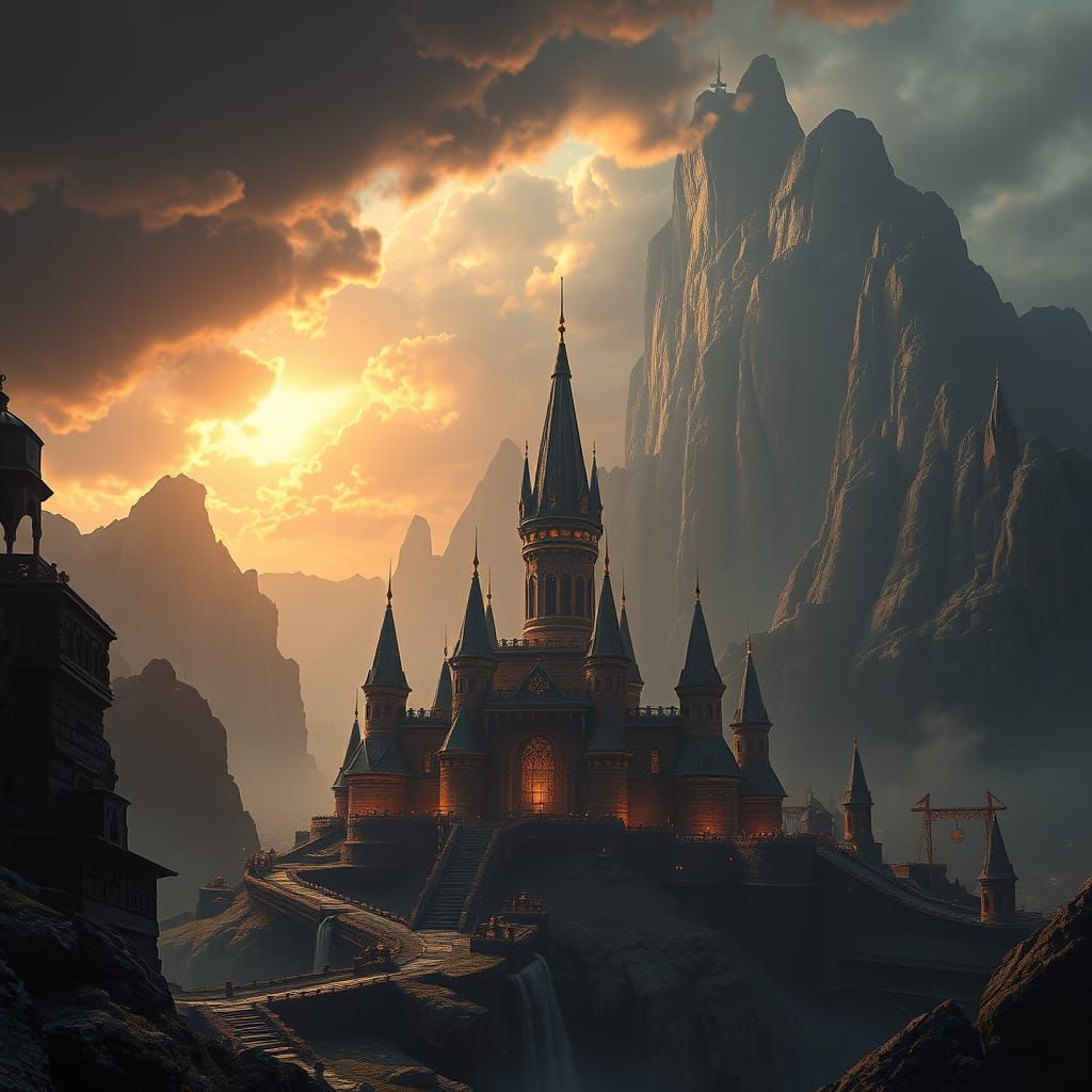 Epic Tartarian Kingdom in Stunning 4K Digital Art