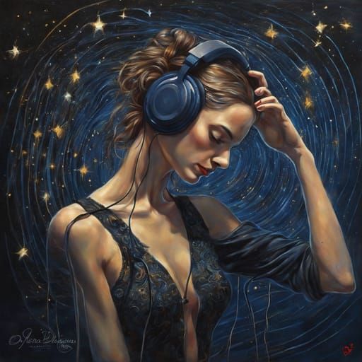 Jazz Band in Silhouette on Stage