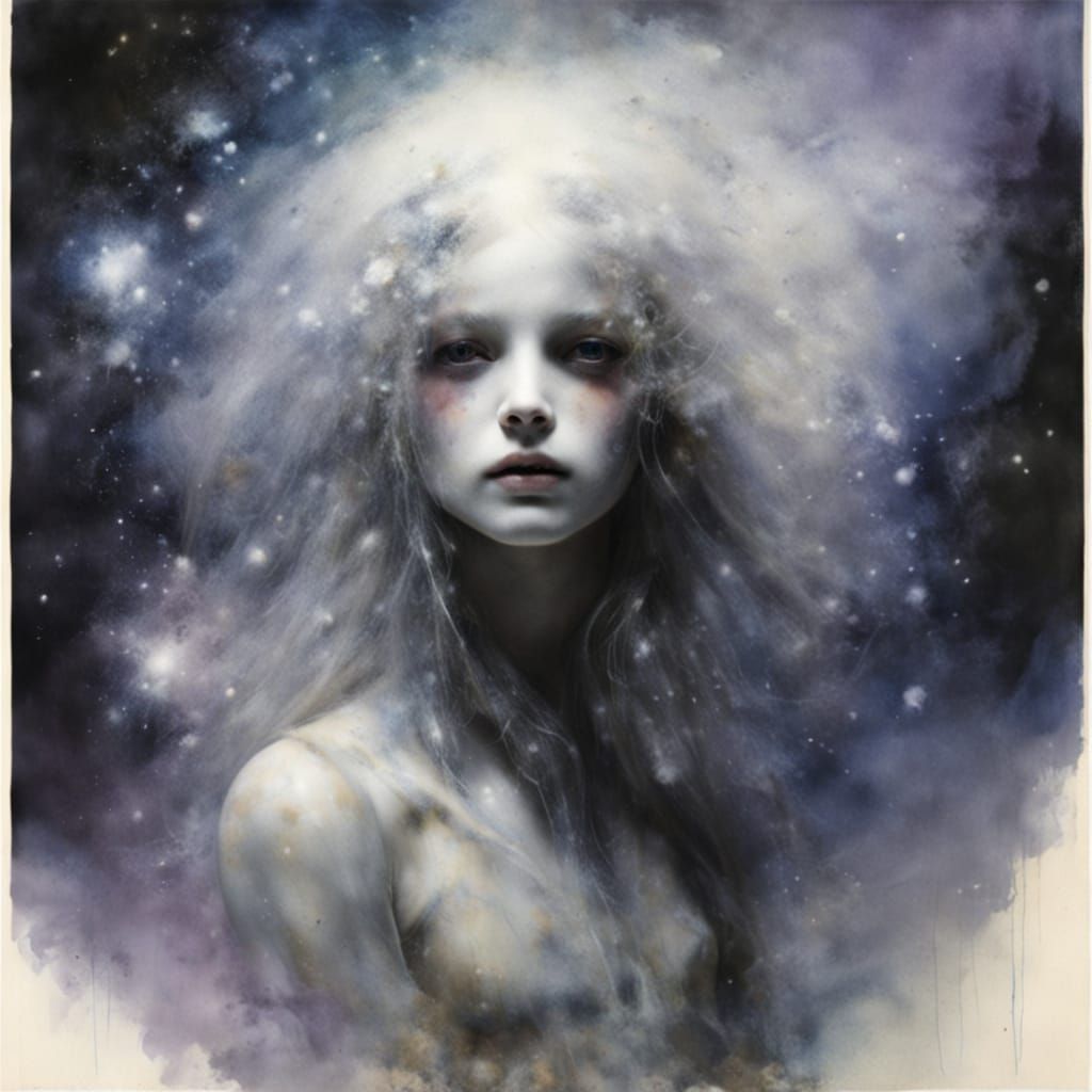 Cosmic Dreamscape in Vibrant Colors