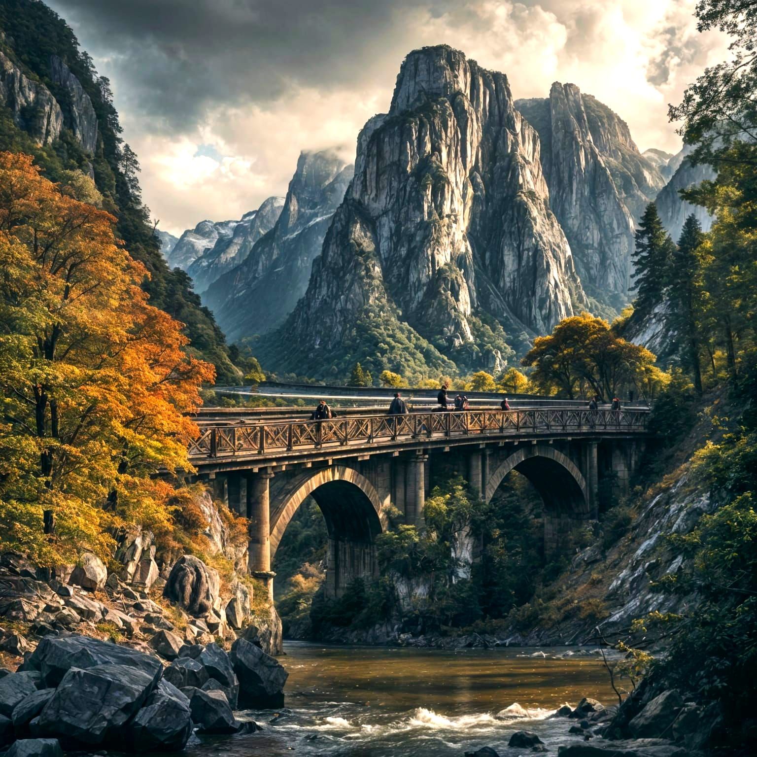 King Kong Ravages City in Cinematic Photo