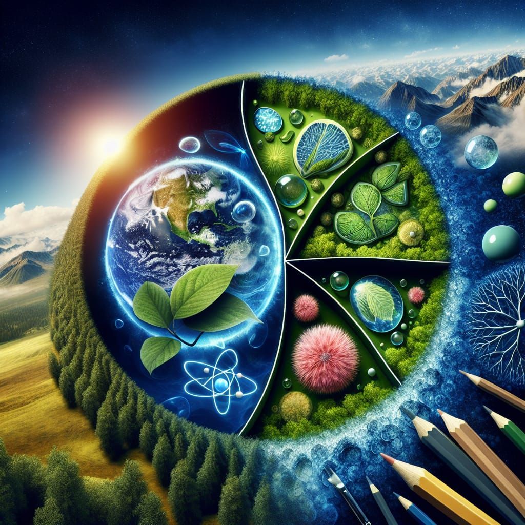 Infinite Zoom: From Space to Subatomic Art