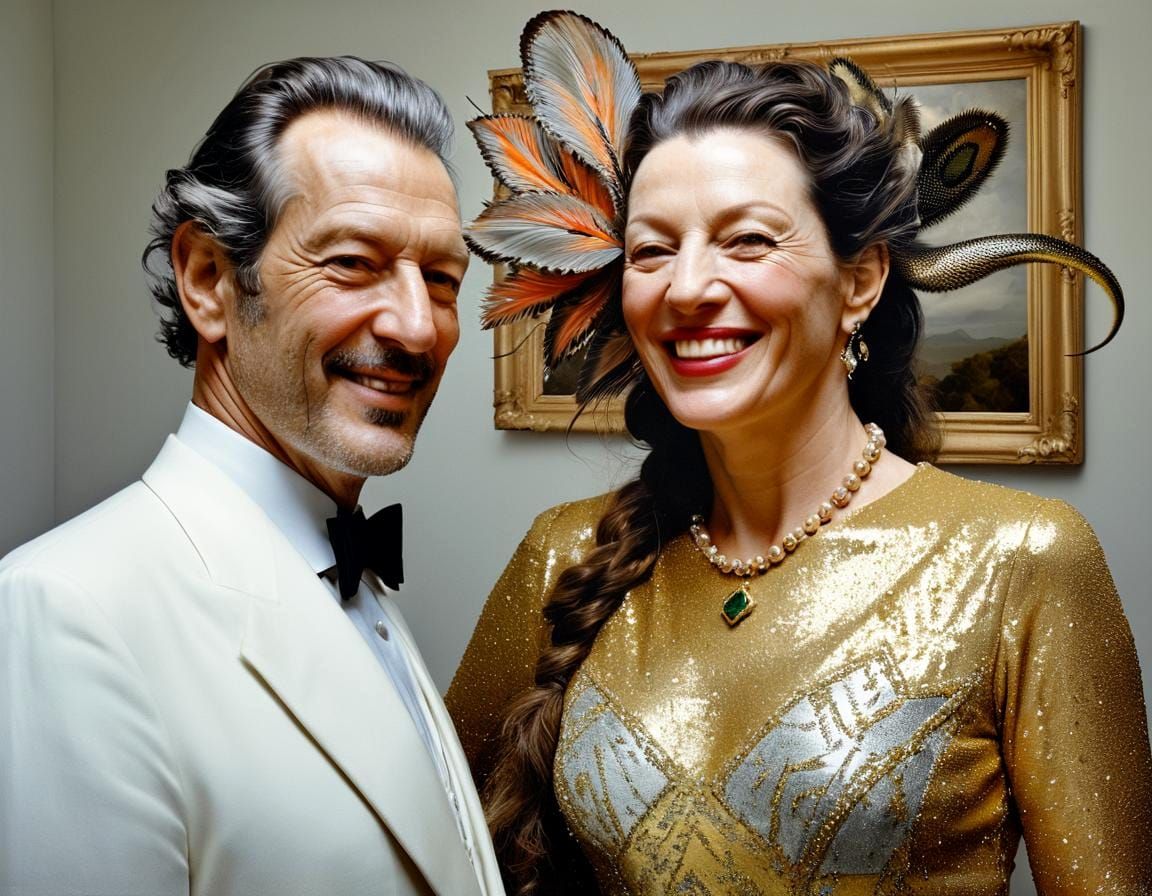 Bizarre Aliens and People in Hyperrealistic Photo