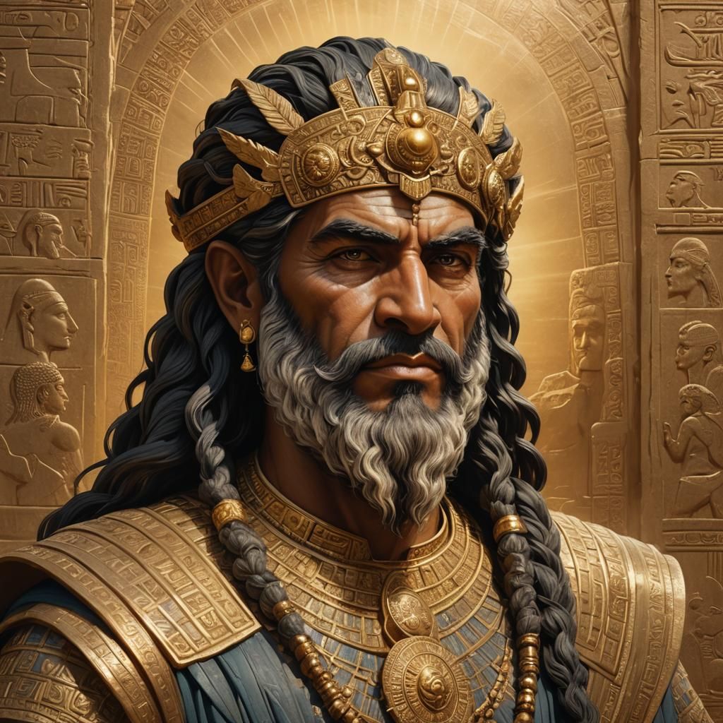 Babylonian Royal God Teshub Anumar in Ancient Mesopotamia