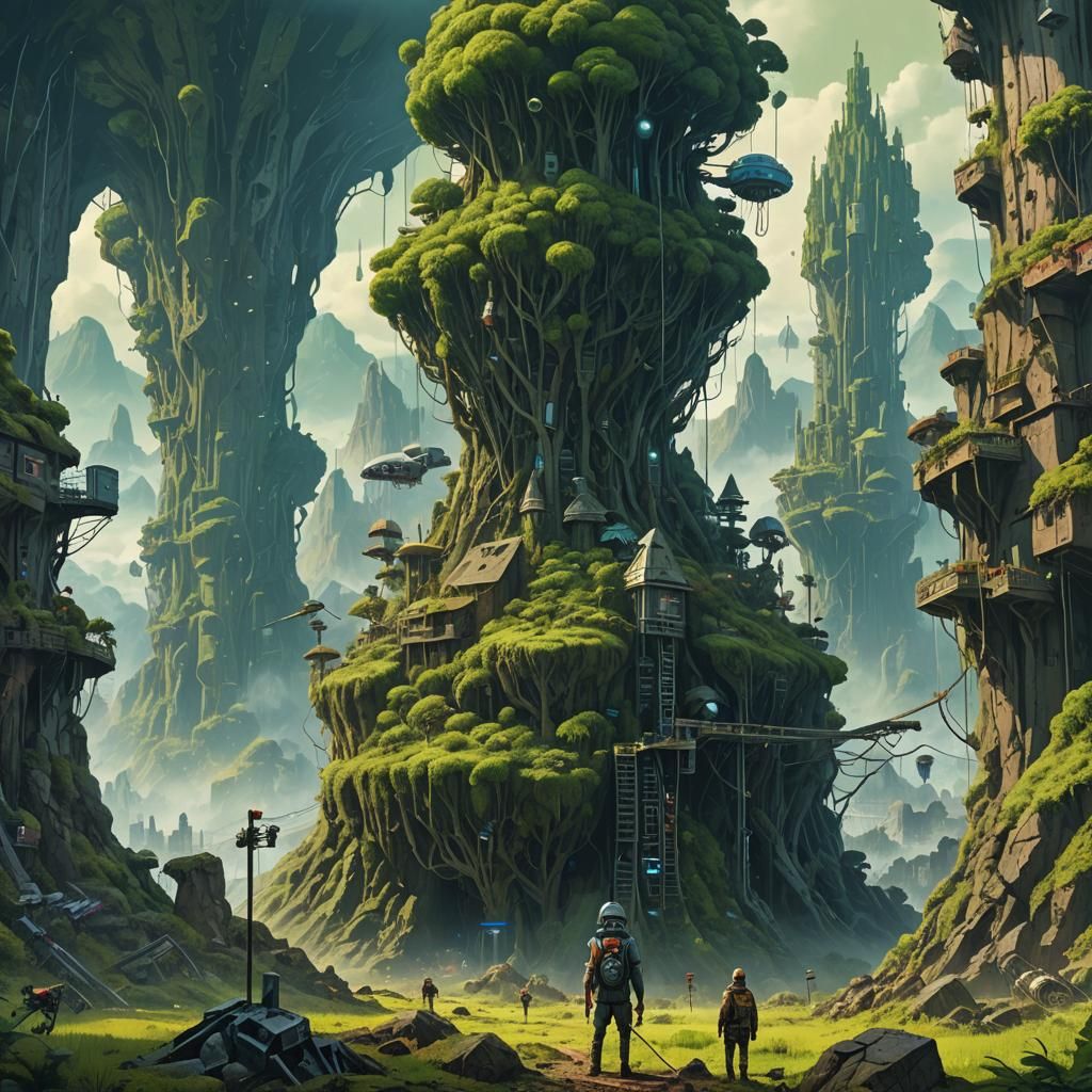 Epic Fantasy: Earth Builder Constructs Futuristic City