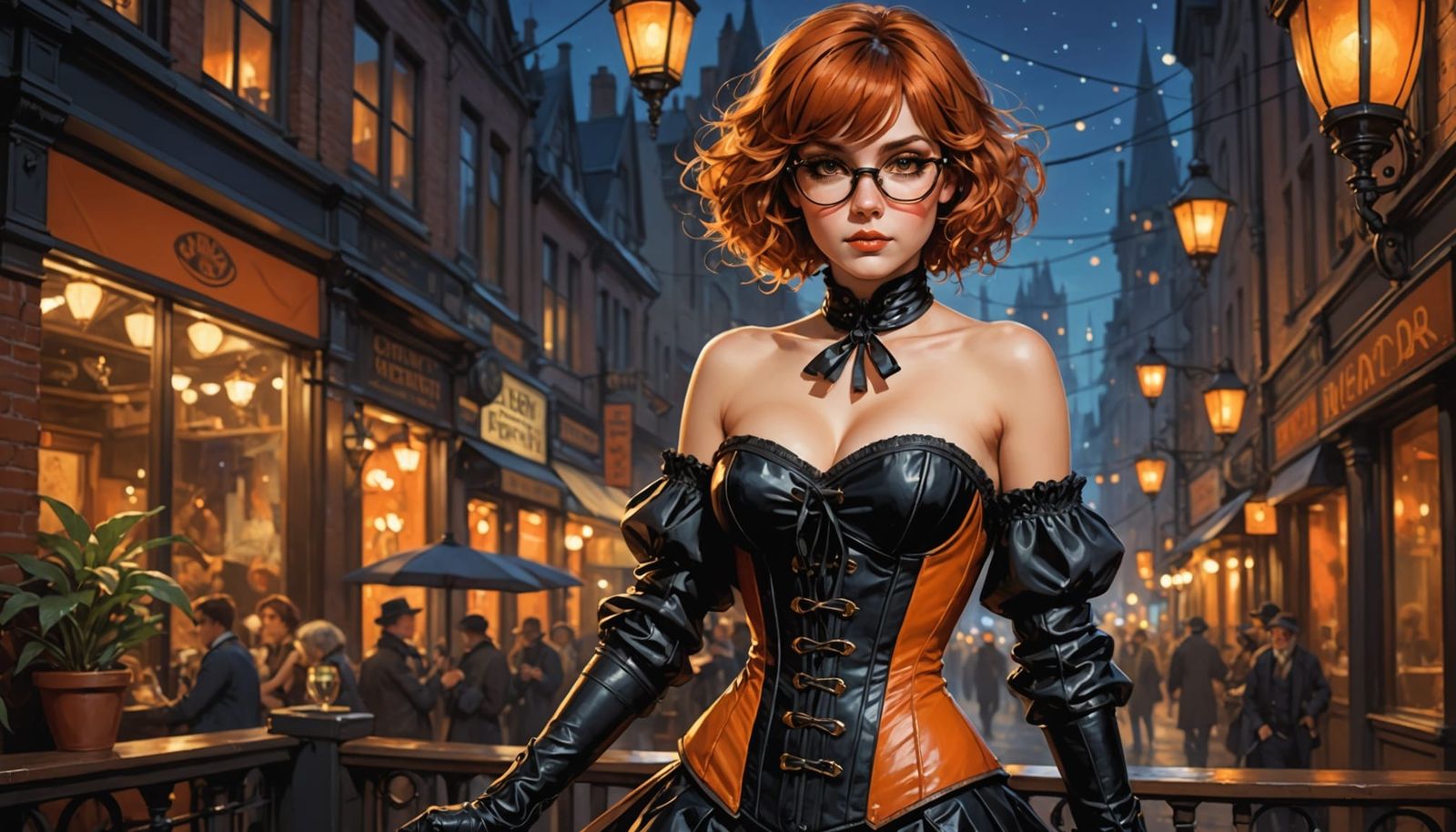 Velma Dinkley Night Out, Hyperdetailed 3D Render