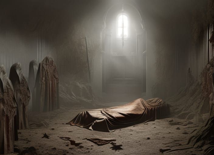 Haunted Morgue: Gothic Horror in Hyperrealism