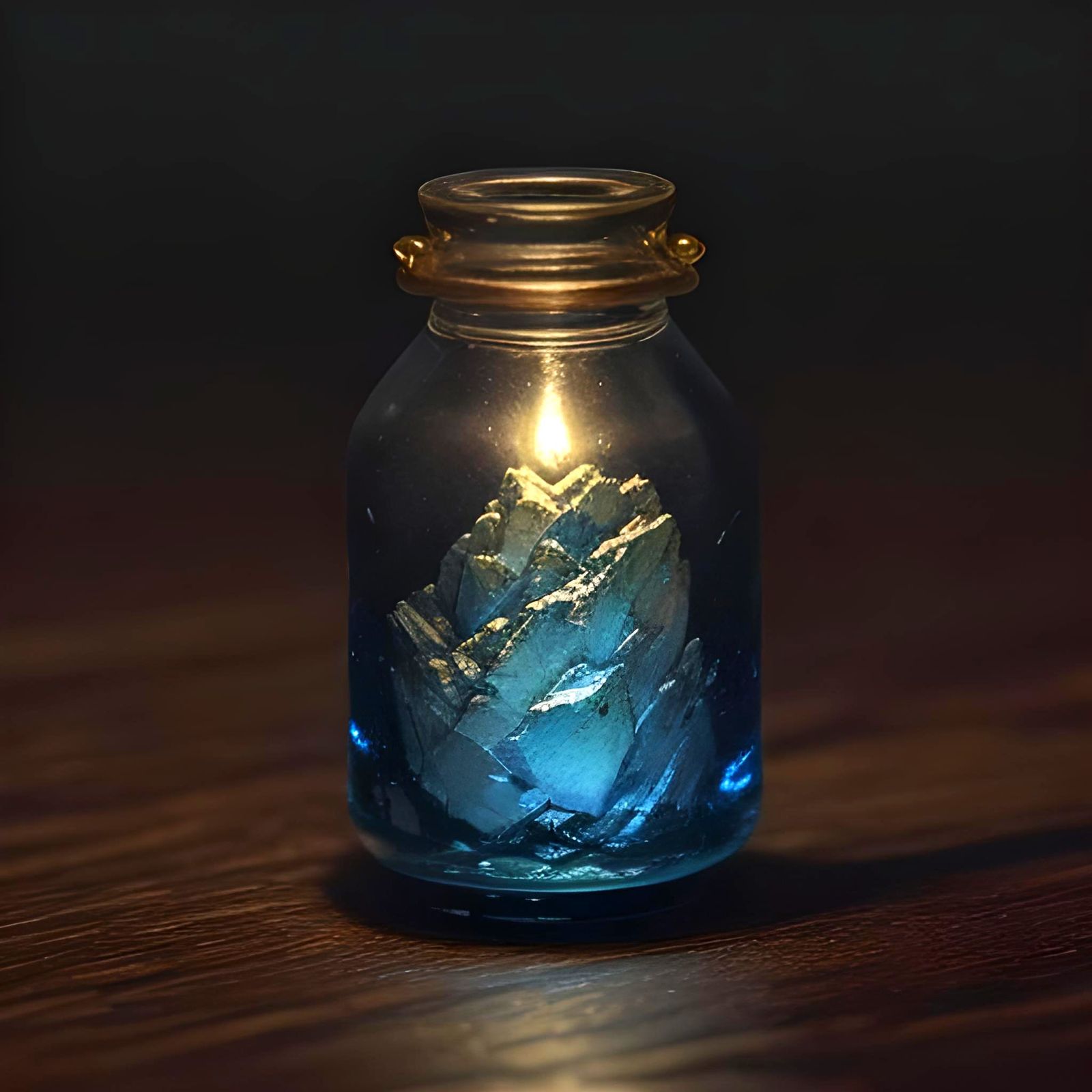 Burning Iceberg Jar