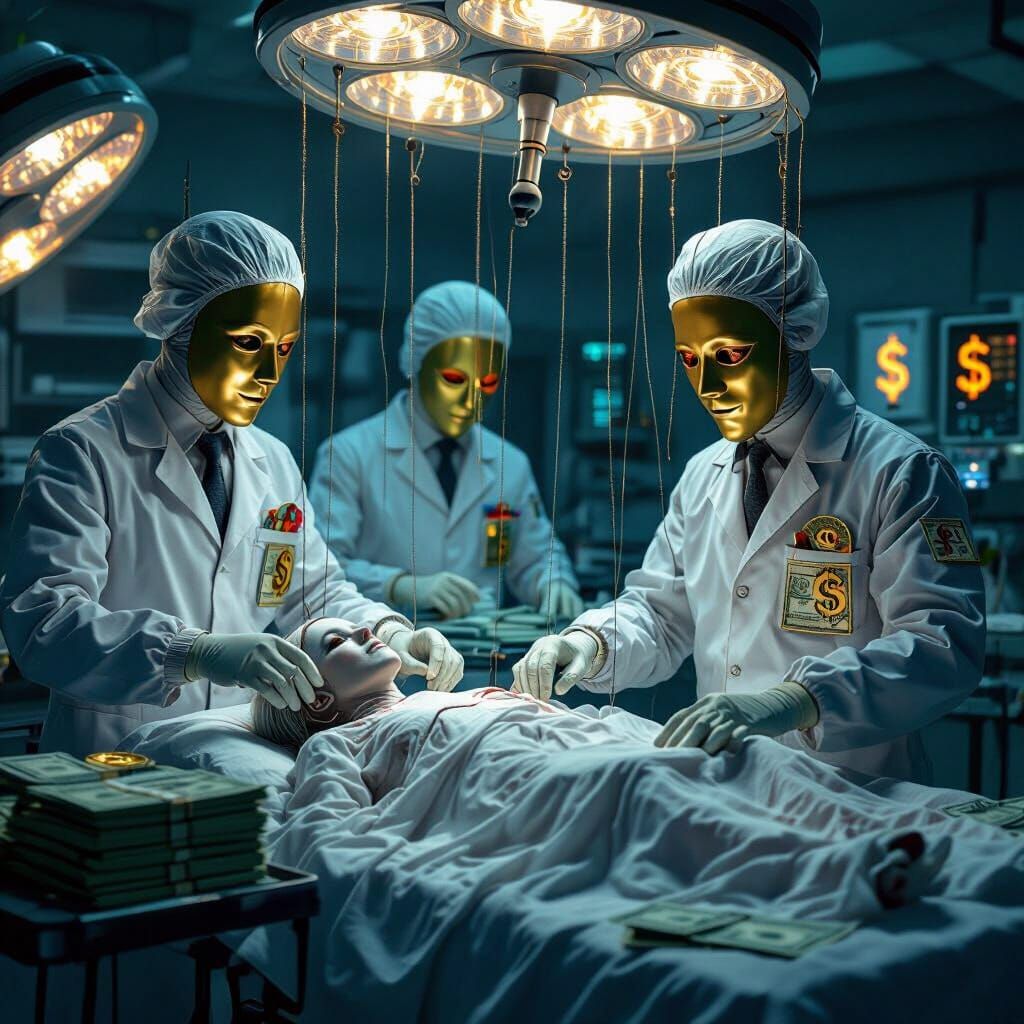 Dystopian Surgery: Greed Over Humanity