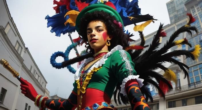 Abstract Chaos: Vivid Colors in an Alcohol Ink Style