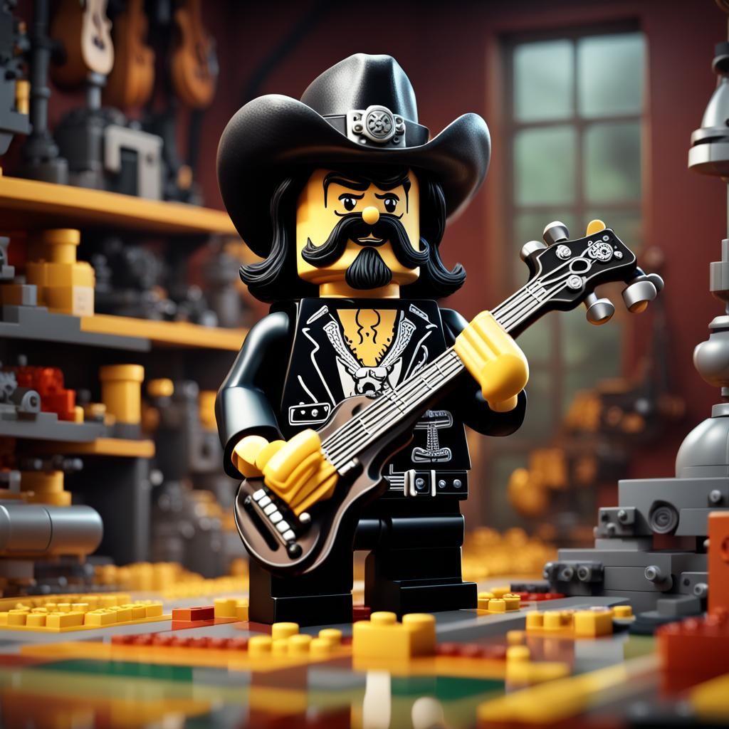Lemmy from Mötorhead | Lego