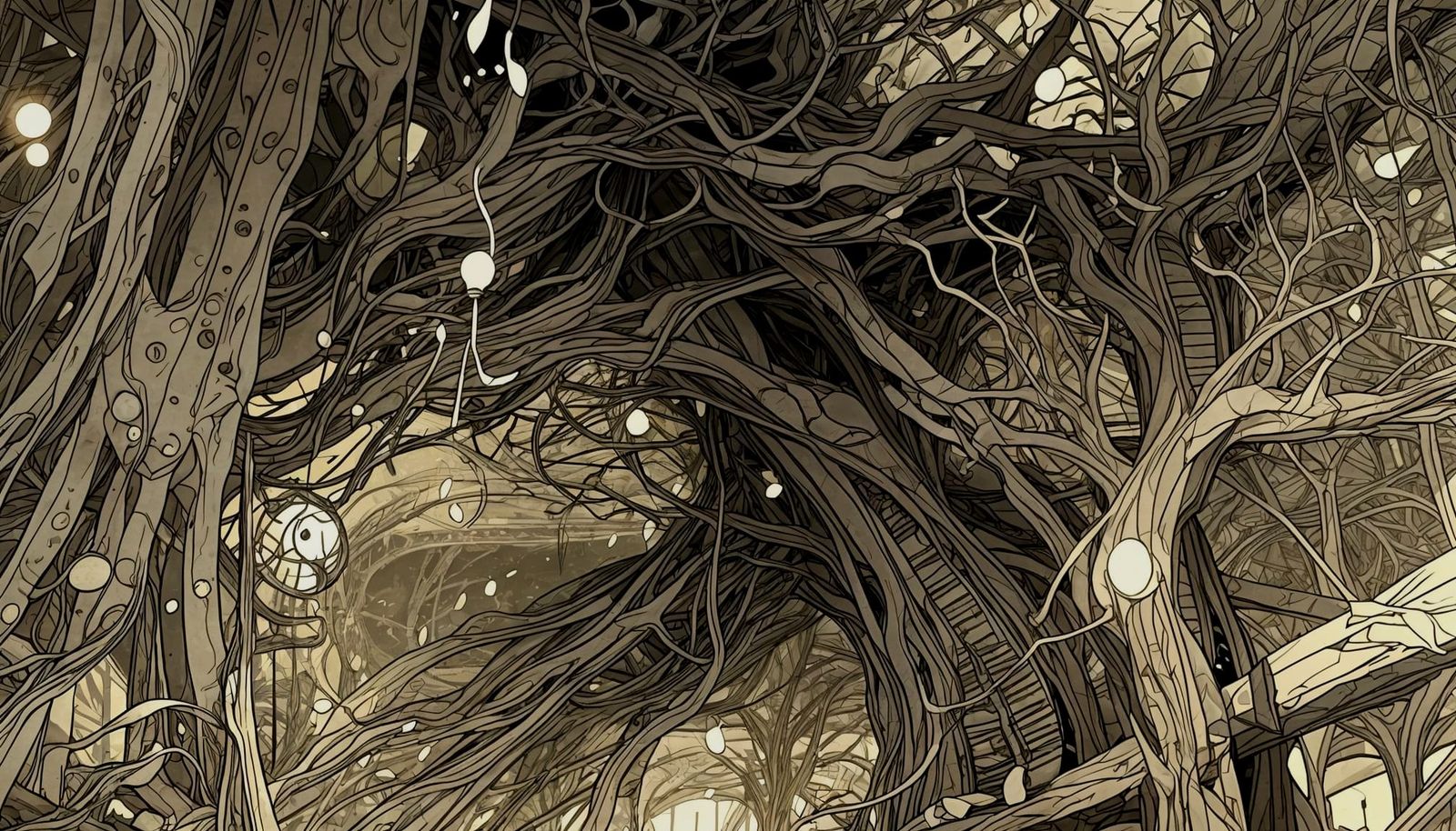 Unsettling Liminal Space Depicts Sense of Transition