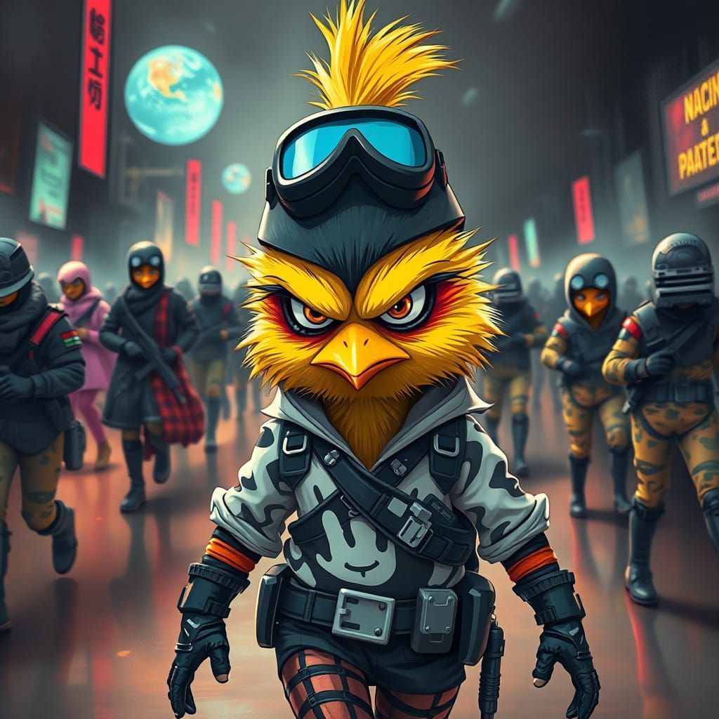 Grumpy Chick's High Fashion Combat Parade