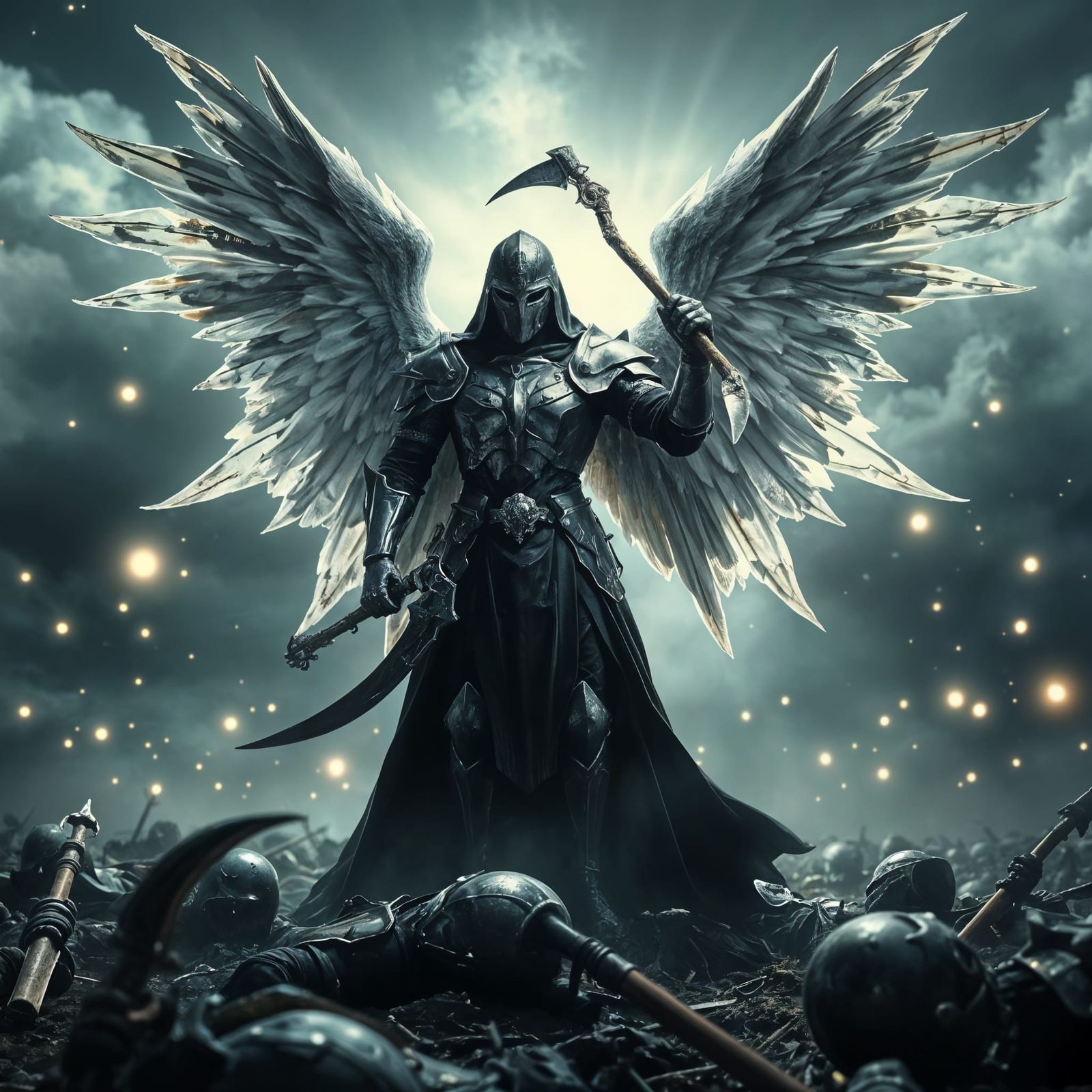 Armored Angel of Death.