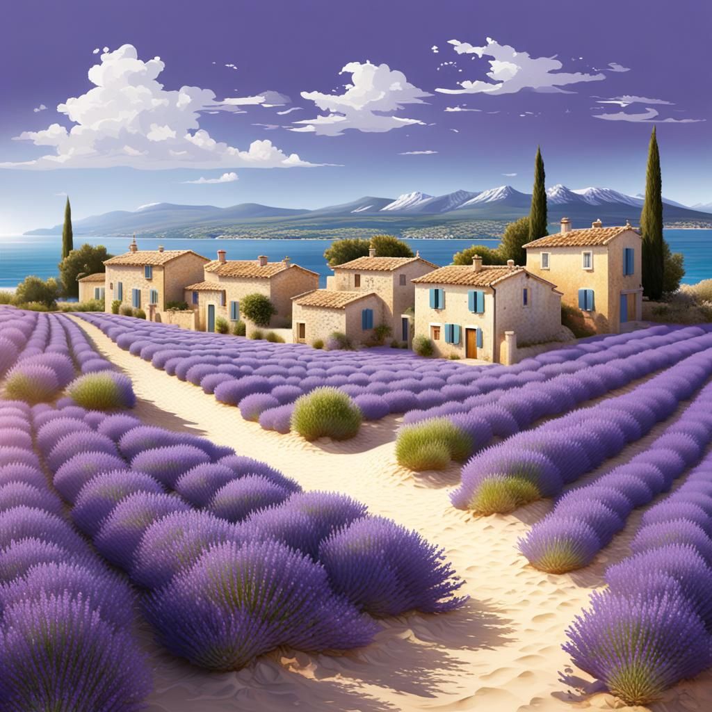 Lavender Fields of Provence in High Definition