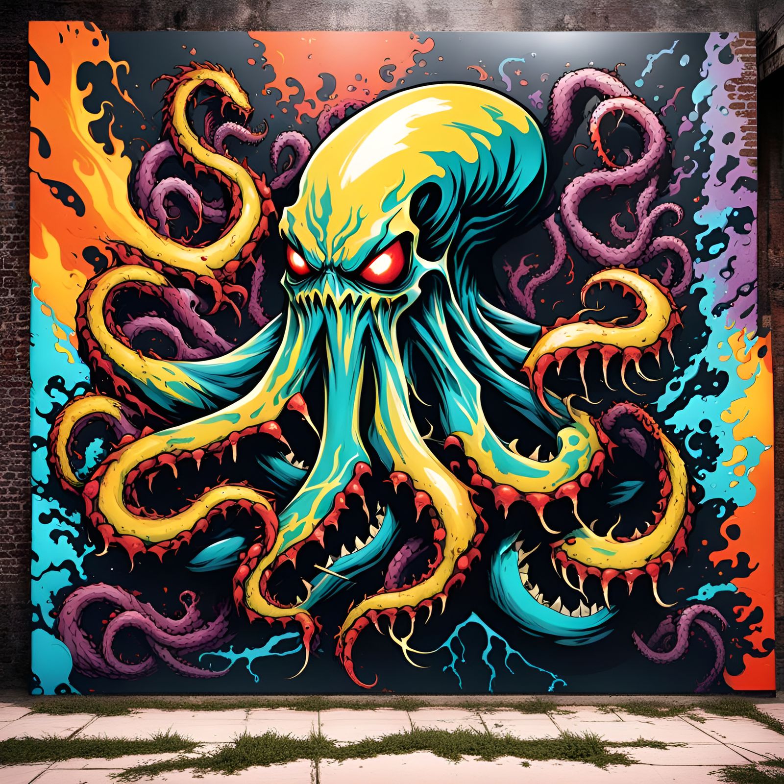 Venom Carnage Hybrid: Monstrous Symbiote Fusion