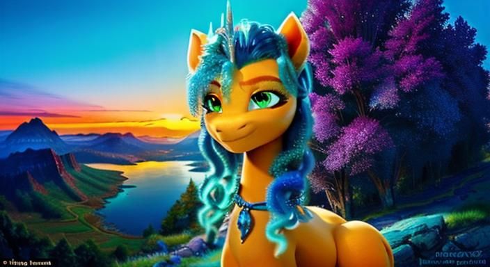 Anthro Dragon on Cliffside in Epic Fantasy Style