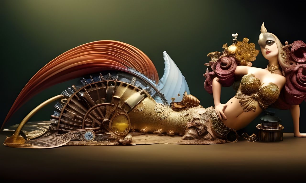steampunk mermaid