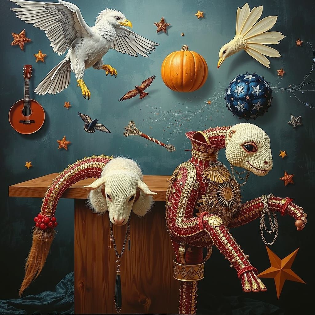 AI Artistry Showcasing Perfection and Beauty