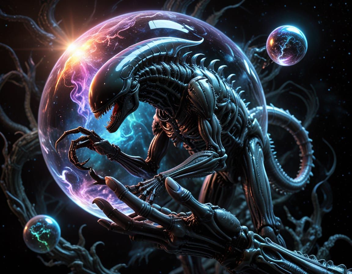 Ethereal Worlds in Vibrant Colors