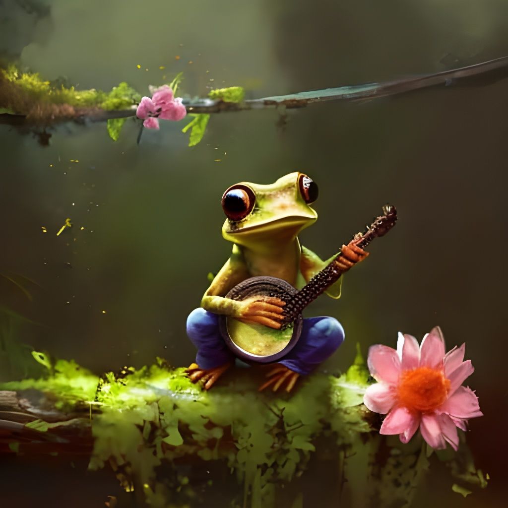 Froggy Melodies: Banjo Serenade